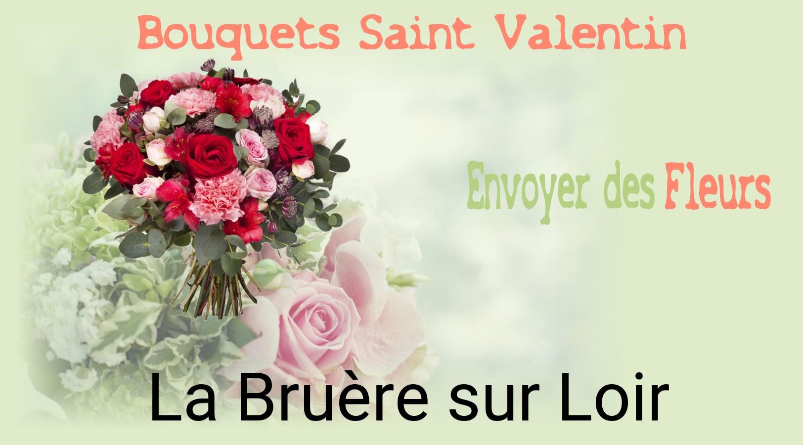 Roses de Saint-Valentin livrées à La Bruère-sur-Loir